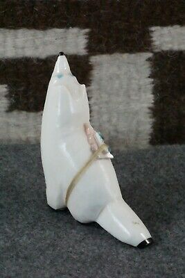 Wolf Zuni Fetish Carving - Delvin Leekya