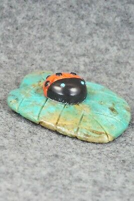 Ladybug Zuni Fetish Carving - Reynold Lunasee