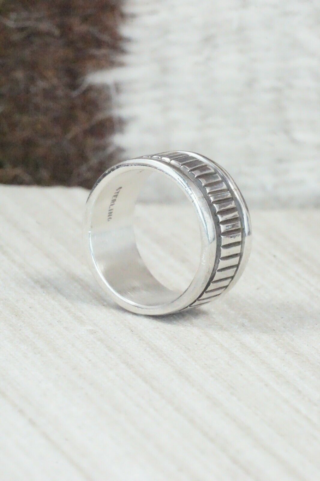 Sterling Silver Ring - Bruce Morgan - Size 6.25
