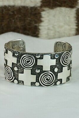 Navajo Sterling Silver Bracelet - Alex Sanchez
