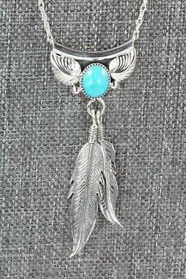 Turquoise & Sterling Silver Necklace - Sharon McCarthy