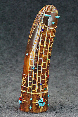 Corn Maiden Zuni Fetish Carving - Jared Amesoli