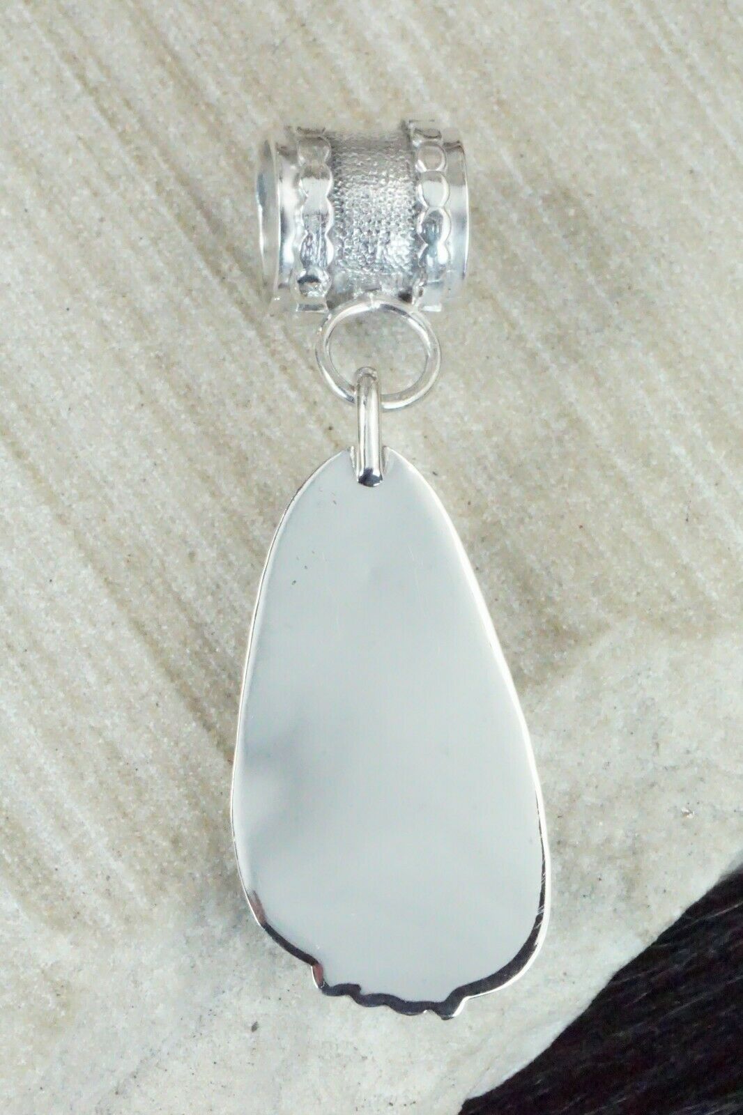 Turquoise & Sterling Silver Pendant - Sharon McCarthy