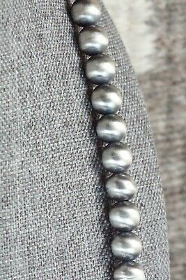 Sterling Silver Navajo Pearl Necklace - Jan Mariano
