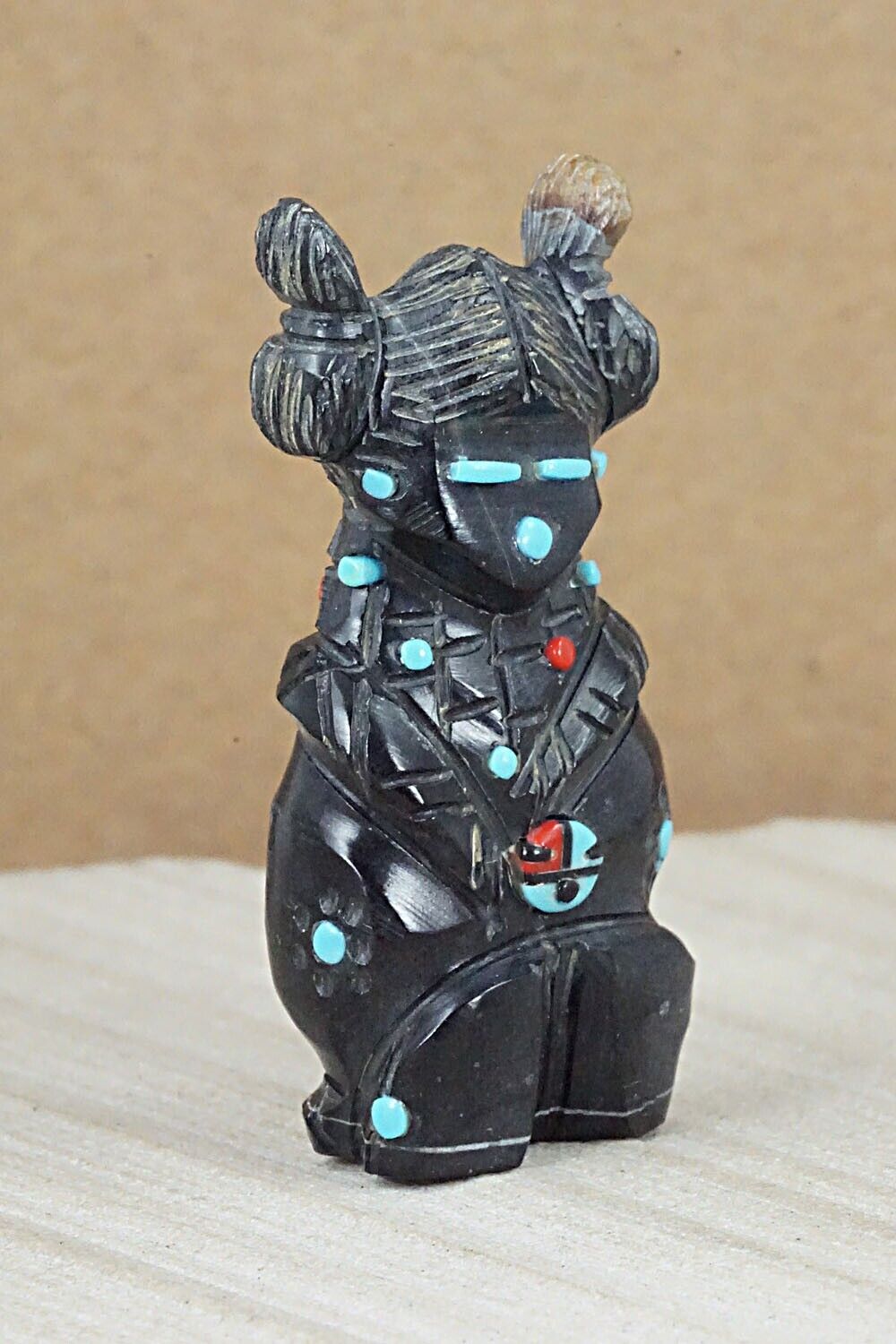 Corn Maiden Zuni Fetish Carving - Danette Laate