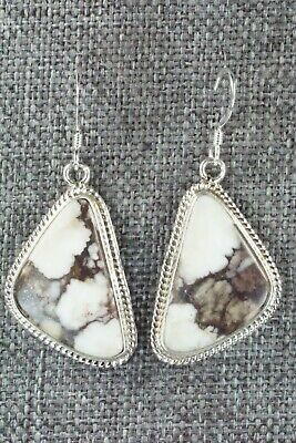 Wild Horse & Sterling Silver Earrings - Annie Spencer