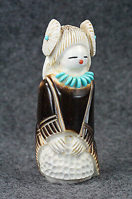 Corn Maiden Zuni Fetish Carving - Claudia Peina