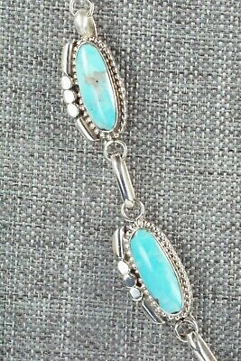 Turquoise & Sterling Silver Necklace - Annie Spencer