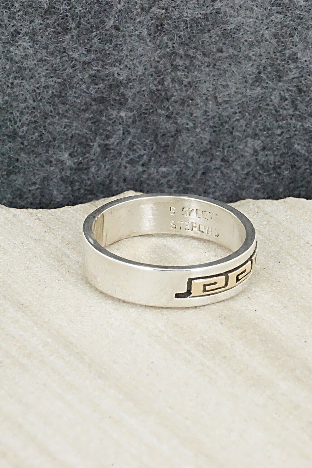 Sterling Silver Ring - Scotty Skeets - Size 10.5