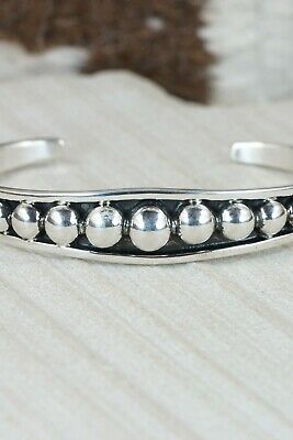 Navajo Sterling Silver Bracelet - Jonathan Nez