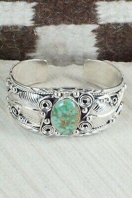 Turquoise & Sterling Silver Bracelet - Davey Morgan - High Lonesome Trading
