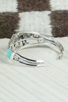 Turquoise & Sterling Silver Bracelet - Bobby Platero