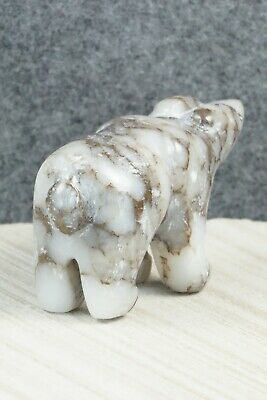 Bear Zuni Fetish Carving - Rickson Kallestewa