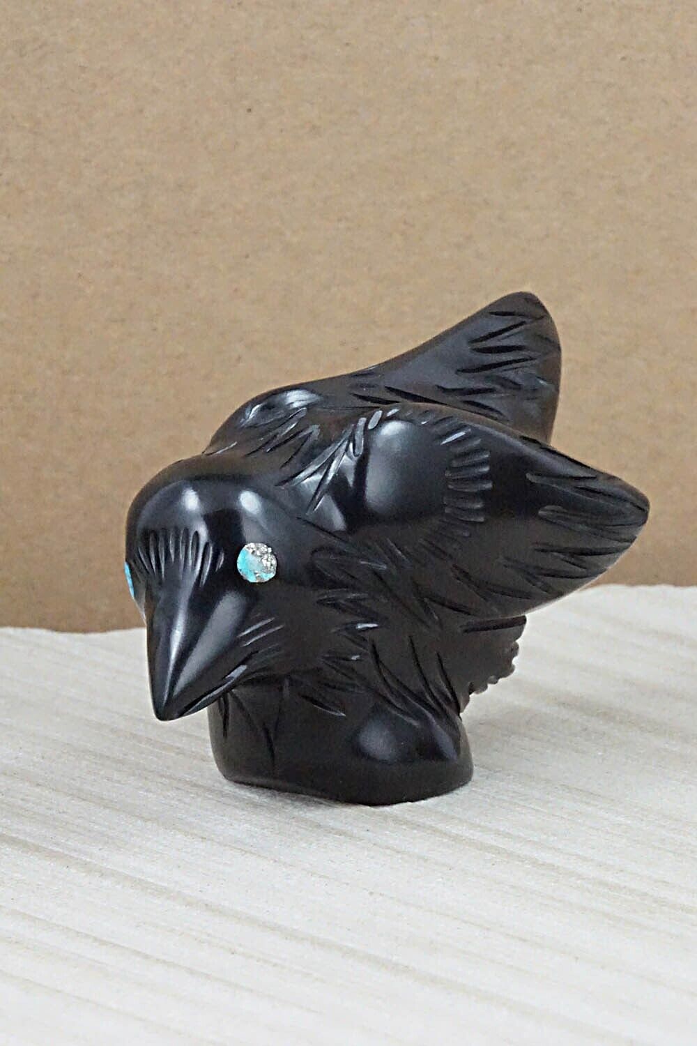 Crow Zuni Fetish Carving - Daniel Chattin