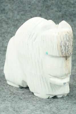 Buffalo Zuni Fetish Carving - Gilbert Lonjose