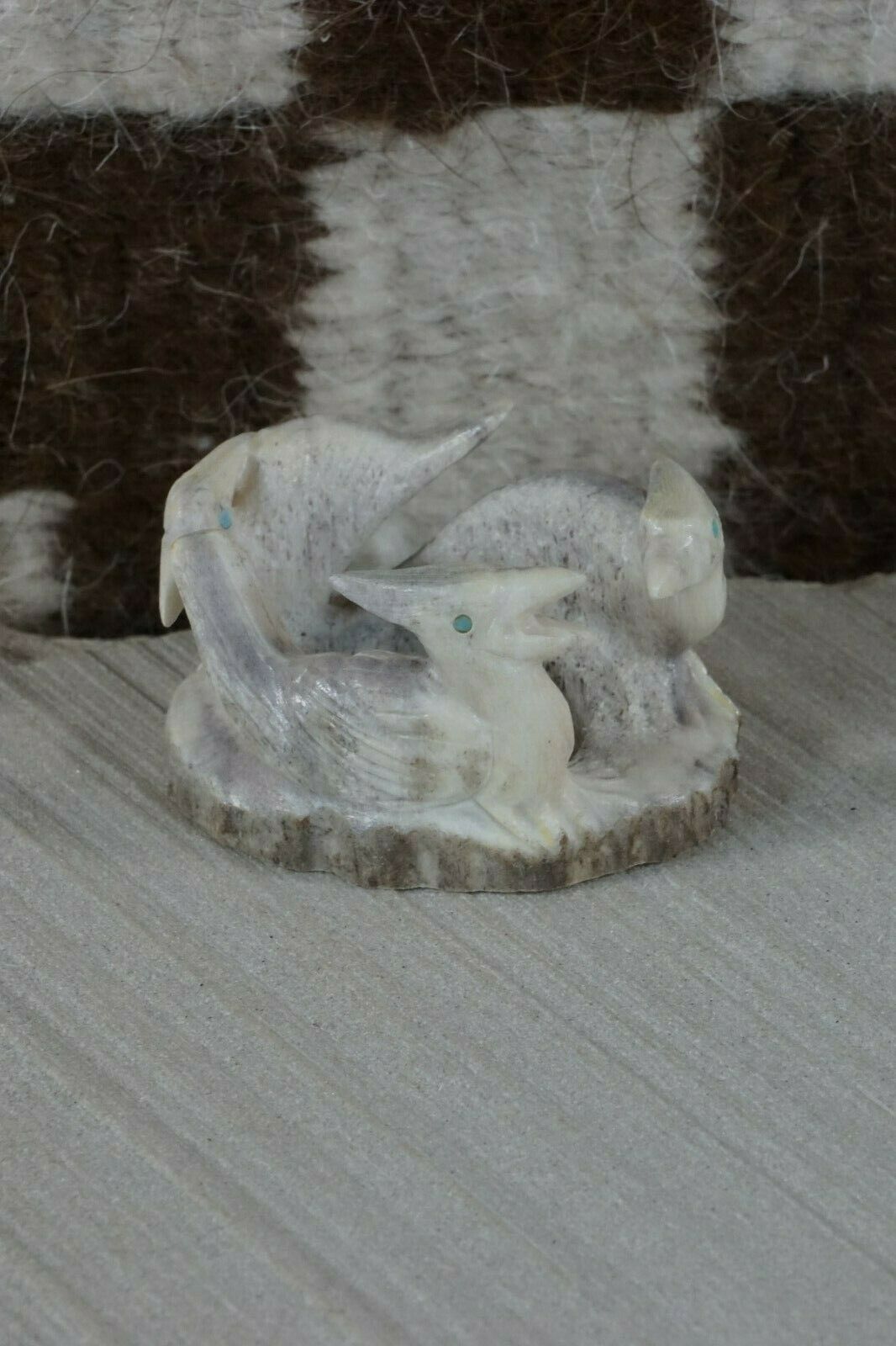 Cardinals Zuni Fetish Carving - Maxx Laate - High Lonesome Trading