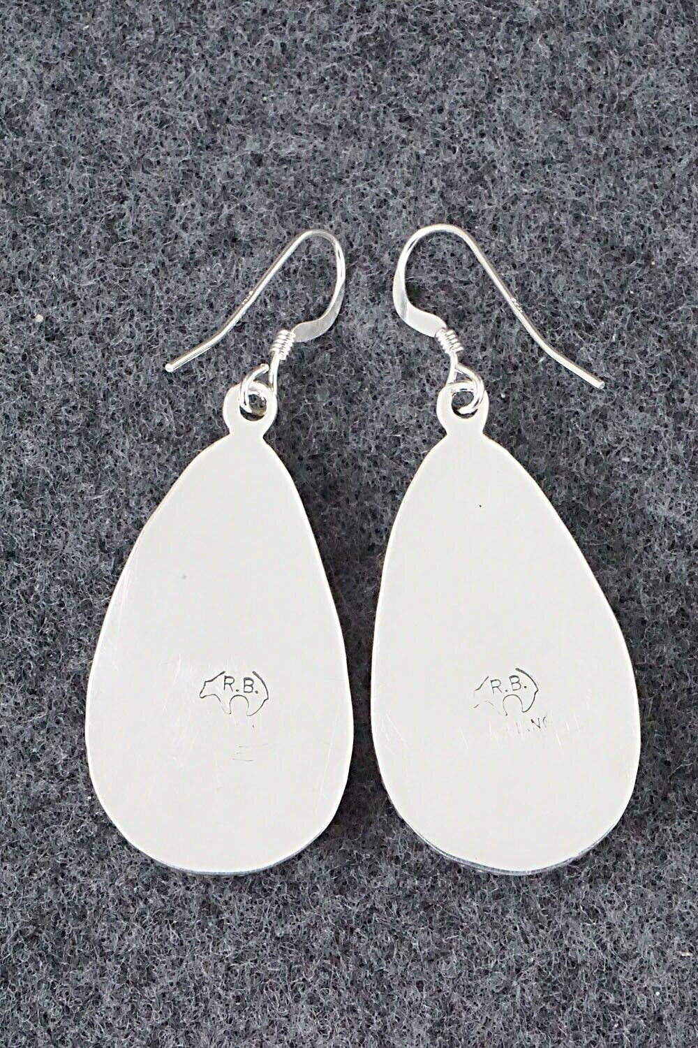 Turquoise & Sterling Silver Earrings - Isabelle Yazzie
