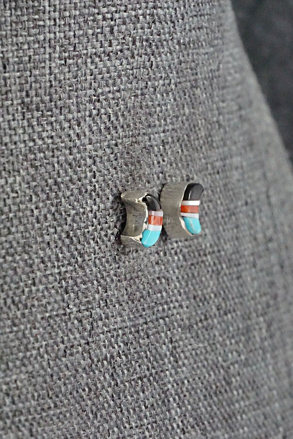 Multi Stone & Sterling Silver Earrings - Francisco Chapito