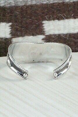 Turquoise & Sterling Silver Bracelet - Tom Lewis - High Lonesome Trading