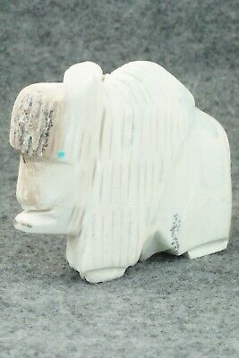 Buffalo Zuni Fetish Carving - Gilbert Lonjose