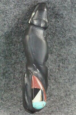 Mountain Lion Zuni Fetish Carving - Steve Natuchu