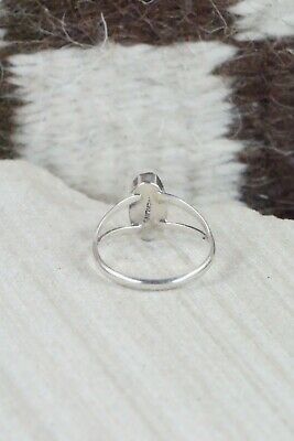 Spiny Oyster & Sterling Silver Ring - Robert Martinez - Size 6.75