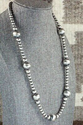 Sterling Silver Navajo Pearl Necklace - Jan Mariano