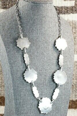 Turquoise & Sterling Silver Necklace - Annie Spencer - Navajo