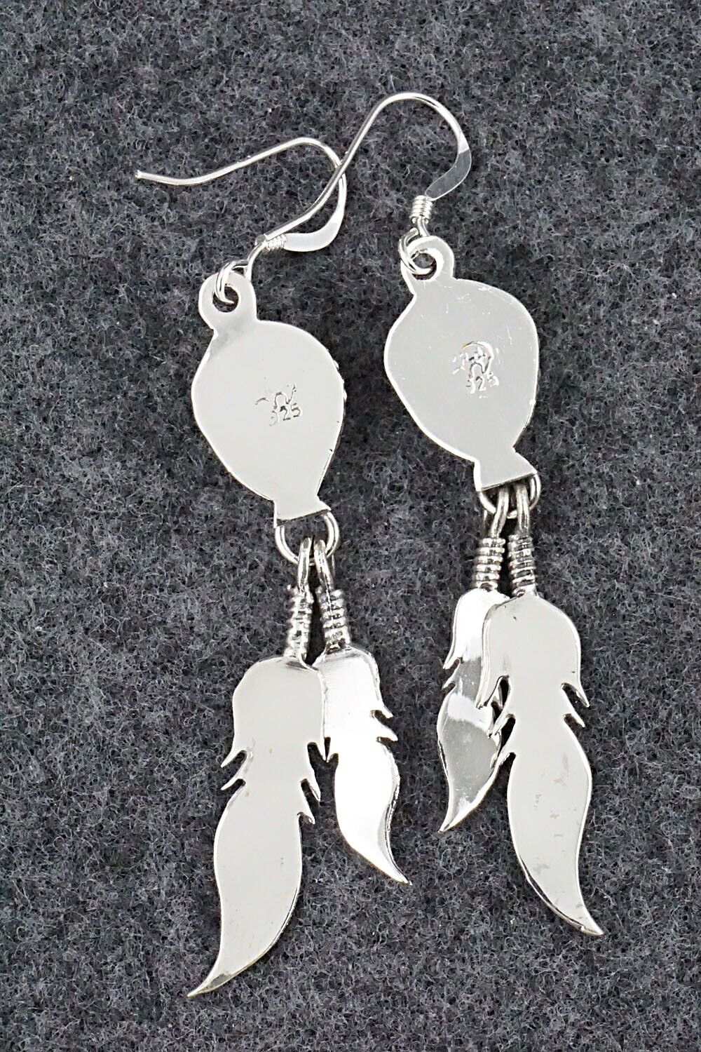 Turquoise & Sterling Silver Earrings - Annie Spencer