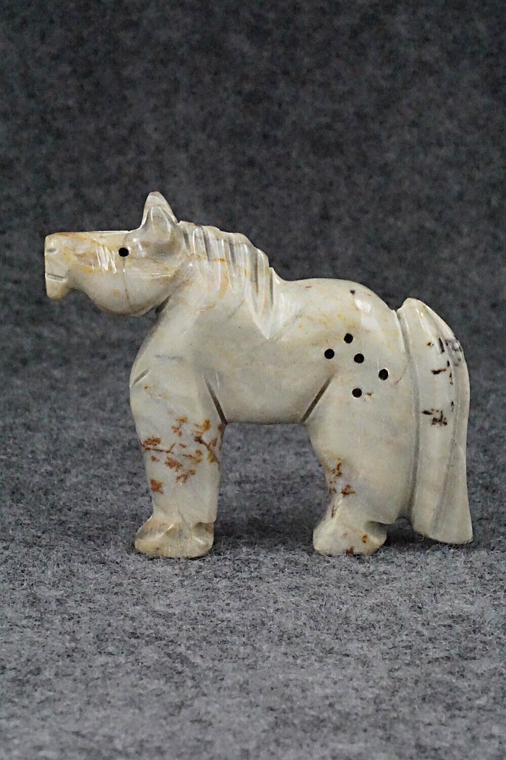 Horse Navajo Fetish Carving - Albert Livingston