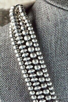 Sterling Silver Navajo Pearl Necklace - Jan Mariano