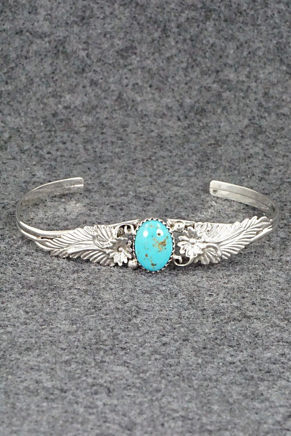 Turquoise & Sterling Silver Bracelet - Harris Largo
