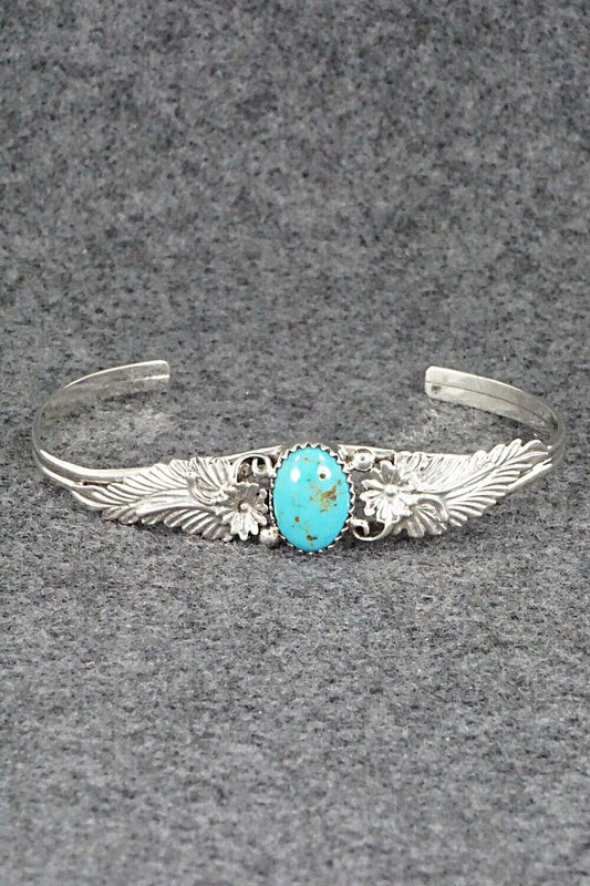 Turquoise & Sterling Silver Bracelet - Harris Largo