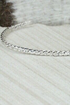 Sterling Silver Bracelet - Elaine Tahe