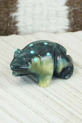 Frog Zuni Fetish Carving - Ronnie Lunasee
