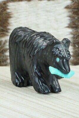 Bear Zuni Fetish Carving - Andres Quandelacy