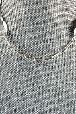 Navajo Sterling Silver Feather Choker Necklace - Ben Begay
