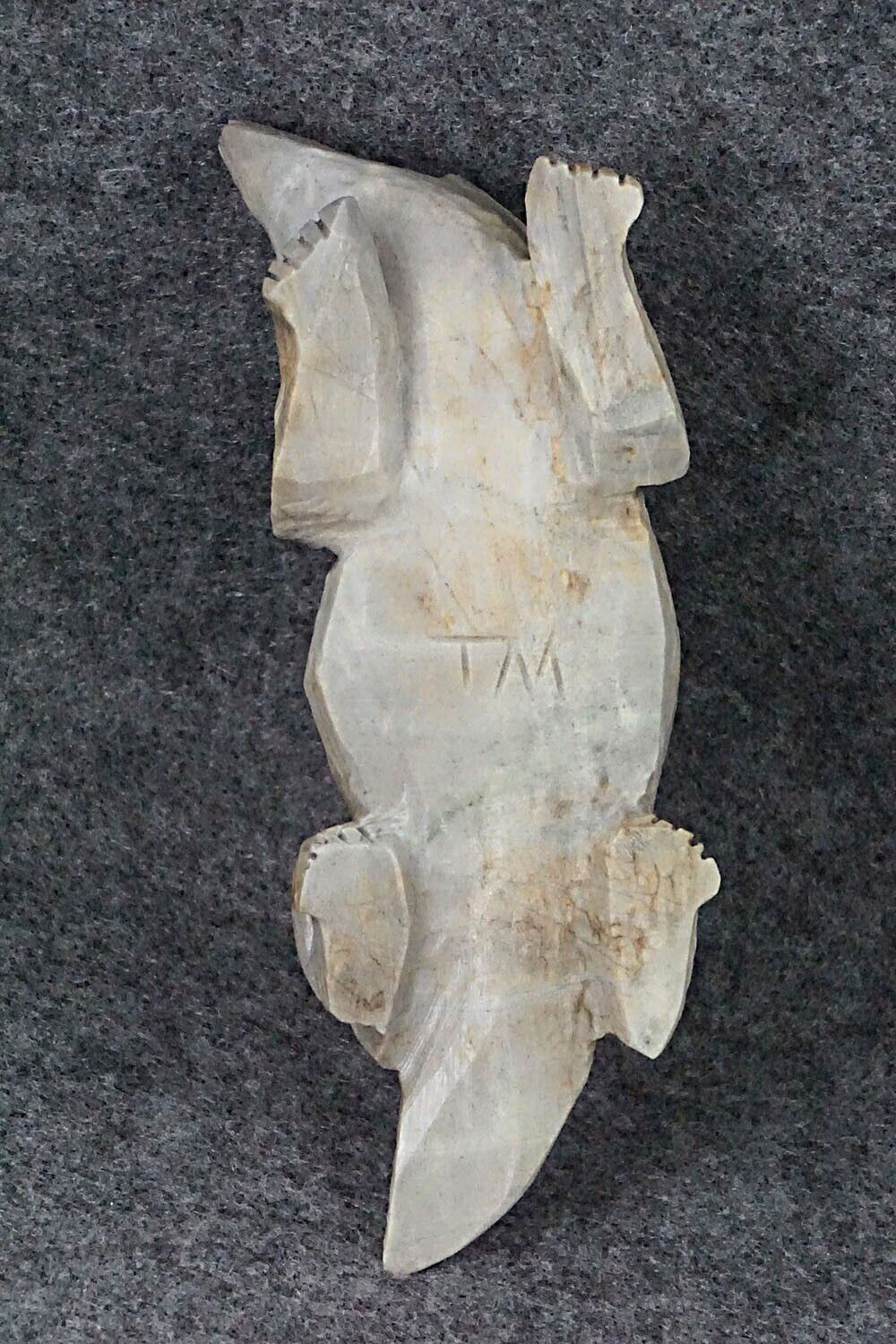 Badger Zuni Fetish Carving - Tony Mackel