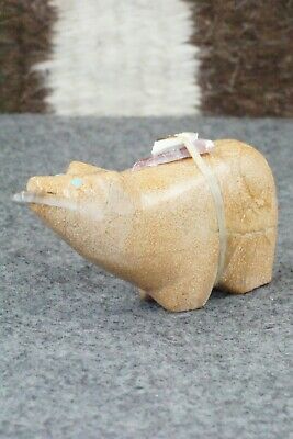 Bear Zuni Fetish Carving - Delvin Leekya