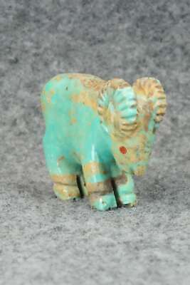 Ram Zuni Fetish Carving - Andres Quandelacy