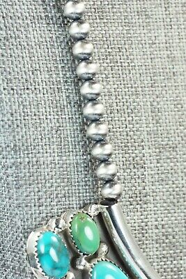 Turquoise & Sterling Silver Necklace - Roberta Begay