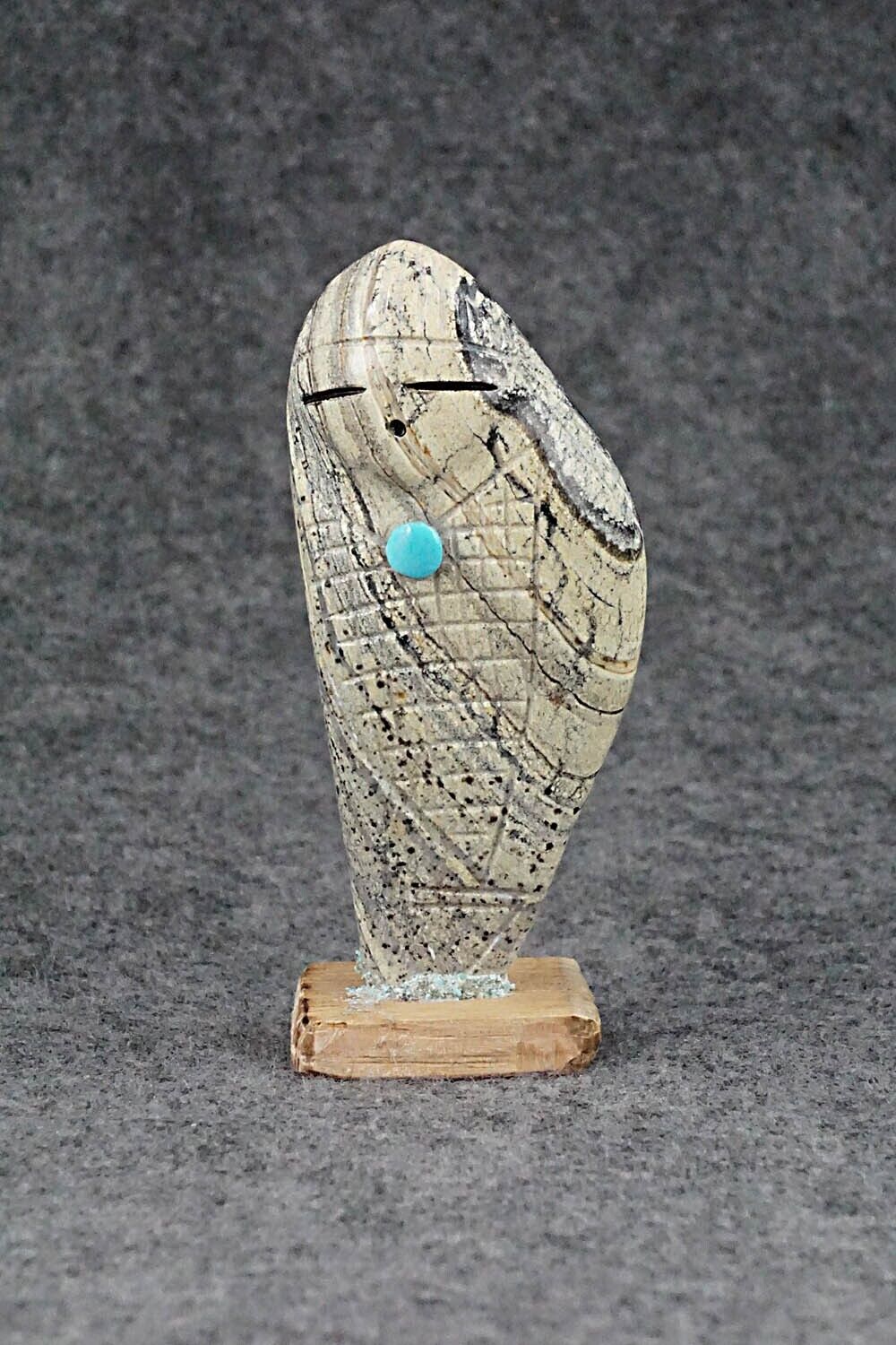 Corn Maiden Zuni Fetish Carving - Daniel Chattin