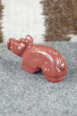 Pig Zuni Fetish Carving - Brandon Phillips