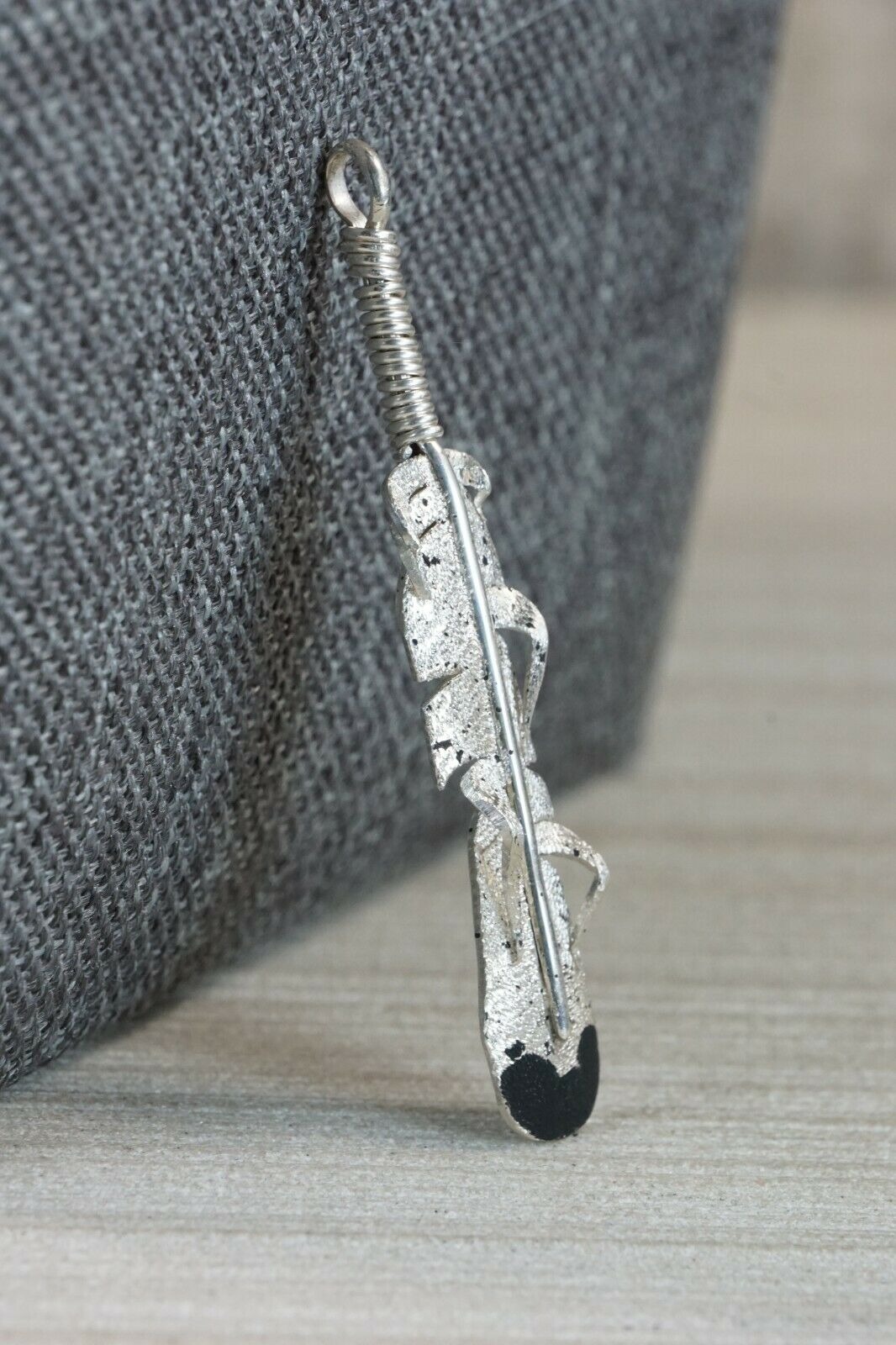 Navajo Sterling Silver Pendant - Ernest Rangel