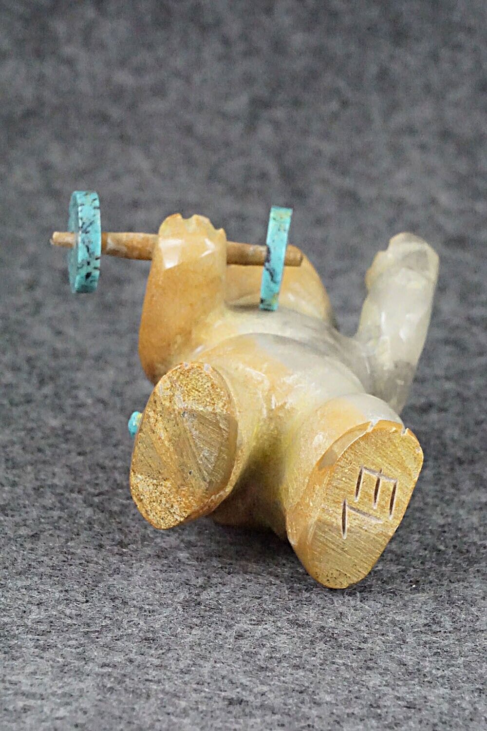 Frog Zuni Fetish Carving - Enrike Leekya