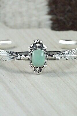 Turquoise & Sterling Silver Bracelet - Bobby Platero