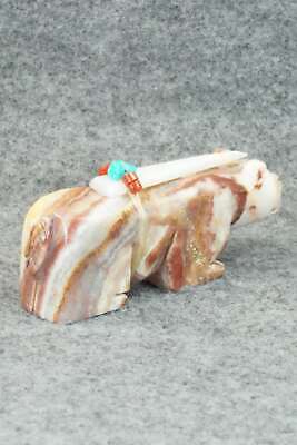 Bear Zuni Fetish Carving - Alex Tsethlikai