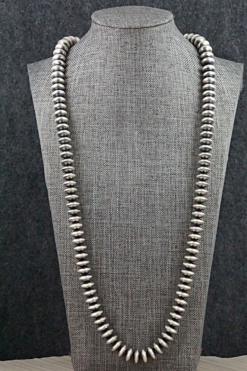 Sterling Silver Navajo Pearl Necklace - Jan Mariano