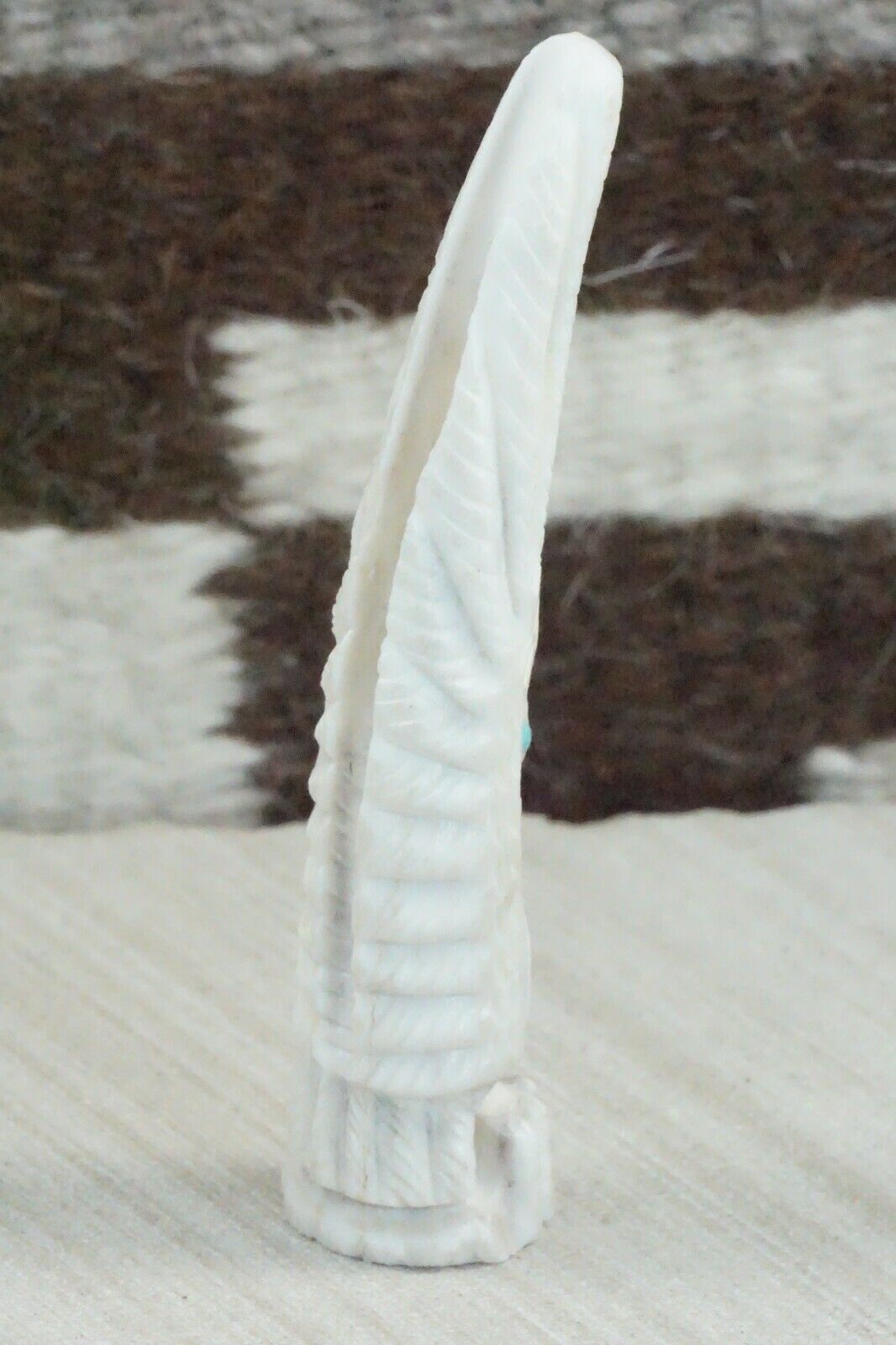 Eagle Zuni Fetish Carving - Garrick Weeka