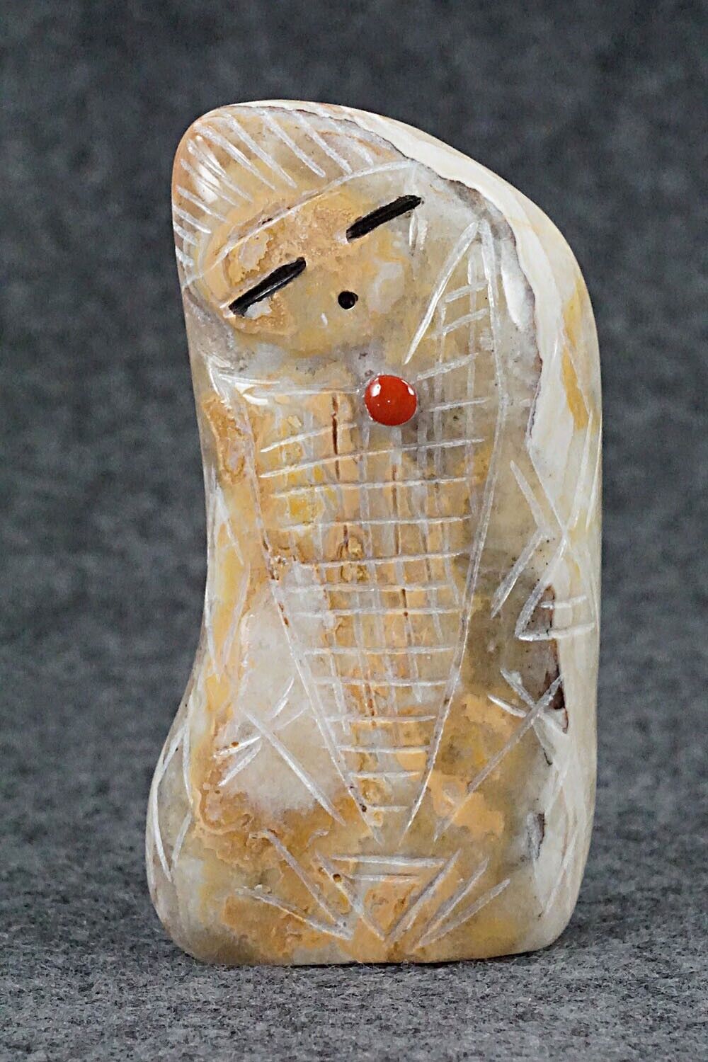 Corn Maiden Zuni Fetish Carving - Daniel Chattin